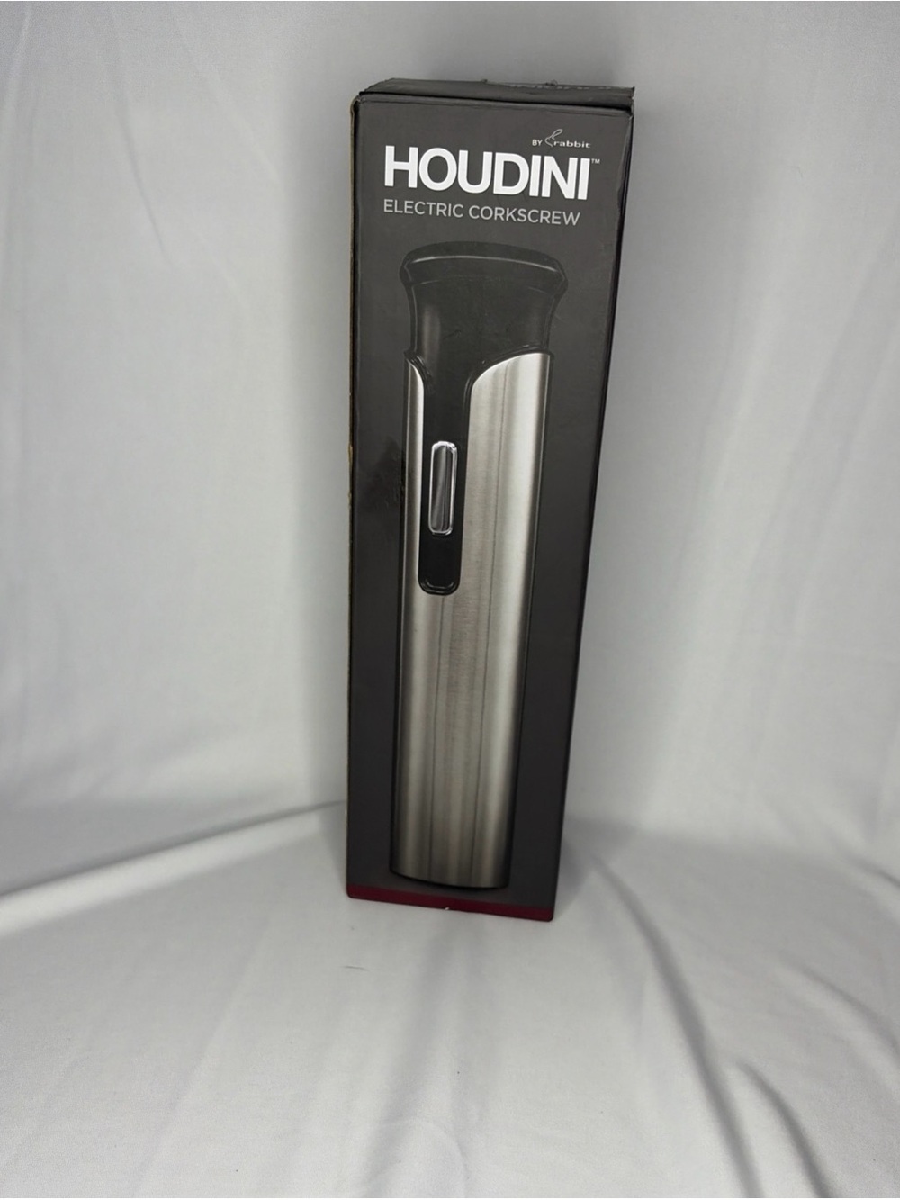 Electric Corkscrew in Stainless Steel